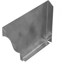 Zinc Ogee Gutter Left Stop End - 125mm