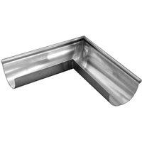 Zinc Half Round Gutter External Corner - 90 Degree x 125mm
