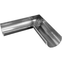 Zinc Half Round Gutter Internal Corner - 135 Degree x 125mm