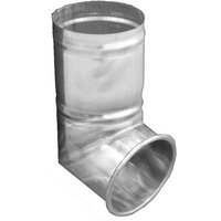 Zinc Round Downpipe Shoe - 80mm