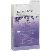 Voesh 4 Step Deluxe Pedi in a Box Lavender Relieve