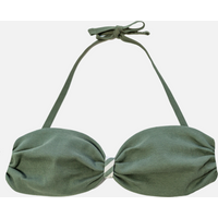 Women's Bandeau Bikini Top - Green
