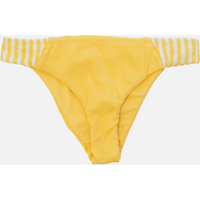 Women's Bandeau Bikini Bottom - Yellow