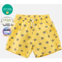 Kid's Swimming Trunks - Yellow