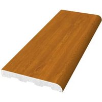 PVC Cladding Enjoy 22% Discount on 65mm x 5m Light Oak Woodgrain PVC Architrave