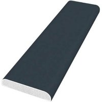 PVC Cladding Enjoy 26% Savings on 28mm x 5m Anthracite Grey Woodgrain PVC D Section