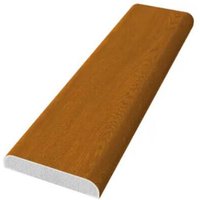PVC Cladding Enjoy 26% Discount on 28mm x 5m Light Oak PVC D Section