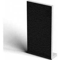 200mm Black Ash Woodgrain Fascia Capping Board - 10mm x 5mtr