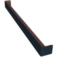 Anthracite Grey Woodgrain Fascia Board Double End Corner - 600mm x 45mm