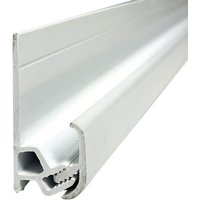 Laminate Wall Panel 10mm 2 Part Flooring / Wetroom Profile Trim - 2420mm White