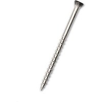 Composite Decking/Cladding Colour Coded Screw - 63mm Argent - Pack of 100