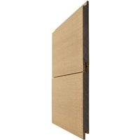 Composite Panel Cladding - 132mm x 3.6mtr Natural Oak