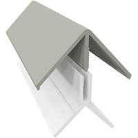 PBSL Group Weatherboard Two-Part External Corner Trim - Misty Grey