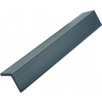 Standard Slatted Composite Cladding Edge Seal - 50mm x 3.6mtr Grey