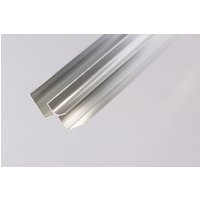 Internal Wall Panel Internal Corner Trim - 2400mm Aluminium - For 10mm Bathroom/ Kitchen/ Ceiling Panels
