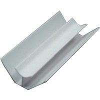 Internal Wall Panel Internal Corner Trim - 2600mm White - For 8mm Bathroom/ Kitchen/ Ceiling Panels