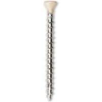 Composite Decking/Cladding Colour Coded Screw - 40mm Light Oak - Pack of 100