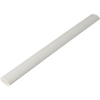 PVC Quadrant Trim - 19mm x 5mtr White Woodgrain