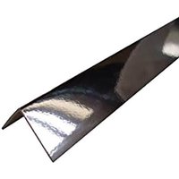 Internal Wall Panel Rigid Angle Trim - 2600mm Chrome - For 8mm Bathroom/ Kitchen/ Ceiling Panels
