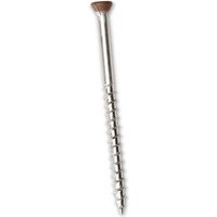 Composite Decking/Cladding Colour Coded Screw - 63mm Walnut/Havana - Pack of 100