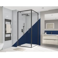 Wetwall Bathroom Wall Panel - 2440mm x 1220mm x 4mm - Atlantic / Urban Grey