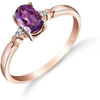 Click to view product details and reviews for Amethyst Diamond Elegant Allure Ring In 9ct Rose Gold. Click to view product details and reviews for Amethyst Diamond Elegant Allure Ring In 9ct Rose Gold.