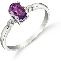 Click to view product details and reviews for Amethyst Diamond Elegant Allure Ring In 9ct White Gold. Click to view product details and reviews for Amethyst Diamond Elegant Allure Ring In 9ct White Gold.