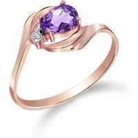 Click to view product details and reviews for Amethyst Diamond Priya Flare Engagement Ring In 9ct Rose Gold. Click to view product details and reviews for Amethyst Diamond Priya Flare Engagement Ring In 9ct Rose Gold.