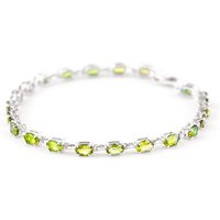Click to view product details and reviews for Peridot Stella Infinite Tennis Bracelet In 9ct White Gold. Click to view product details and reviews for Peridot Stella Infinite Tennis Bracelet In 9ct White Gold.