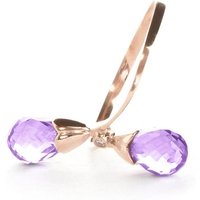 Click to view product details and reviews for Amethyst Diamond Christabel Two Stone Drop Ring In 9ct Rose Gold. Click to view product details and reviews for Amethyst Diamond Christabel Two Stone Drop Ring In 9ct Rose Gold.