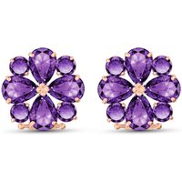Click to view product details and reviews for Amethyst Nora Sunflower Stud Earrings In 9ct Rose Gold. Click to view product details and reviews for Amethyst Nora Sunflower Stud Earrings In 9ct Rose Gold.