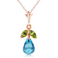 Click to view product details and reviews for Blue Topaz Peridot Claudia Petal Drop Pendant Necklace In 9ct Rose Gold. Click to view product details and reviews for Blue Topaz Peridot Claudia Petal Drop Pendant Necklace In 9ct Rose Gold.