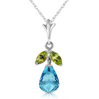 Click to view product details and reviews for Blue Topaz Peridot Claudia Petal Drop Pendant Necklace In 9ct White Gold. Click to view product details and reviews for Blue Topaz Peridot Claudia Petal Drop Pendant Necklace In 9ct White Gold.
