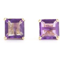 Click to view product details and reviews for Amethyst Alexandra Subtle Stud Earrings in 9ct Gold.