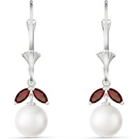 Click to view product details and reviews for Pearl Garnet Alexis Timeless Dewdrop Earrings In 9ct White Gold. Click to view product details and reviews for Pearl Garnet Alexis Timeless Dewdrop Earrings In 9ct White Gold.