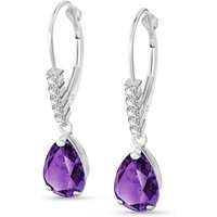 Click to view product details and reviews for Amethyst Diamond Katrina Belle Drop Earrings In 9ct White Gold. Click to view product details and reviews for Amethyst Diamond Katrina Belle Drop Earrings In 9ct White Gold.