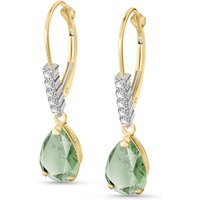 Click to view product details and reviews for Green Amethyst Diamond Katrina Belle Drop Earrings In 9ct Gold. Click to view product details and reviews for Green Amethyst Diamond Katrina Belle Drop Earrings In 9ct Gold.