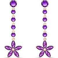 Click to view product details and reviews for Amethyst Florence Daisy Drop Earrings In 9ct Rose Gold. Click to view product details and reviews for Amethyst Florence Daisy Drop Earrings In 9ct Rose Gold.