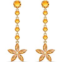 Click to view product details and reviews for Citrine Florence Daisy Drop Earrings In 9ct Gold. Click to view product details and reviews for Citrine Florence Daisy Drop Earrings In 9ct Gold.