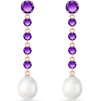 Click to view product details and reviews for Amethyst Pearl Alice Feminine Drop Earrings In 9ct Rose Gold. Click to view product details and reviews for Amethyst Pearl Alice Feminine Drop Earrings In 9ct Rose Gold.