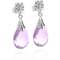Click to view product details and reviews for Amethyst Diamond Emmeline Stud Drop Earrings In 9ct White Gold. Click to view product details and reviews for Amethyst Diamond Emmeline Stud Drop Earrings In 9ct White Gold.