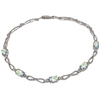 Click to view product details and reviews for Aquamarine Diamond Evert Tennis Bracelet In 9ct White Gold. Click to view product details and reviews for Aquamarine Diamond Evert Tennis Bracelet In 9ct White Gold.