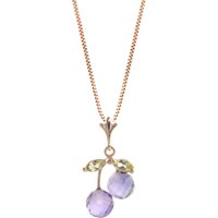 Click to view product details and reviews for Amethyst Peridot Eugenie Cherry Drop Pendant Necklace In 9ct Rose Gold. Click to view product details and reviews for Amethyst Peridot Eugenie Cherry Drop Pendant Necklace In 9ct Rose Gold.