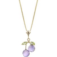 Click to view product details and reviews for Amethyst Peridot Eugenie Cherry Drop Pendant Necklace In 9ct Gold. Click to view product details and reviews for Amethyst Peridot Eugenie Cherry Drop Pendant Necklace In 9ct Gold.
