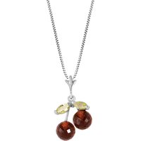 Click to view product details and reviews for Garnet Peridot Eugenie Cherry Drop Pendant Necklace In 9ct White Gold. Click to view product details and reviews for Garnet Peridot Eugenie Cherry Drop Pendant Necklace In 9ct White Gold.