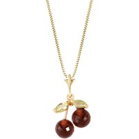 Click to view product details and reviews for Garnet Peridot Eugenie Cherry Drop Pendant Necklace In 9ct Gold. Click to view product details and reviews for Garnet Peridot Eugenie Cherry Drop Pendant Necklace In 9ct Gold.