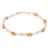 Click to view product details and reviews for Citrine Diamond Colette Entwined Tennis Bracelet In 9ct Rose Gold. Click to view product details and reviews for Citrine Diamond Colette Entwined Tennis Bracelet In 9ct Rose Gold.