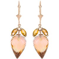 Click to view product details and reviews for Citrine Astrid Charm Drop Earrings In 9ct Rose Gold. Click to view product details and reviews for Citrine Astrid Charm Drop Earrings In 9ct Rose Gold.