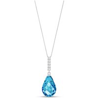 Click to view product details and reviews for Blue Topaz Diamond Avery Embellished Drop Pendant Necklace In 9ct White Gold. Click to view product details and reviews for Blue Topaz Diamond Avery Embellished Drop Pendant Necklace In 9ct White Gold.