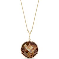 Click to view product details and reviews for Smoky Quartz Blythe Dimensional Pendant Necklace In 9ct Gold. Click to view product details and reviews for Smoky Quartz Blythe Dimensional Pendant Necklace In 9ct Gold.